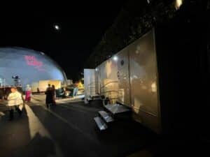 portable toilet dallas event