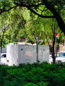 portable toilets for events