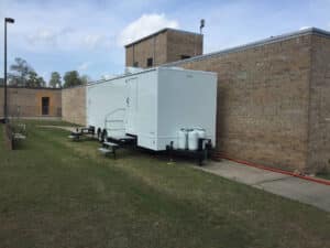 8Stall shower onsite